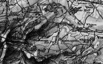 Old map of Broomhill in 1899