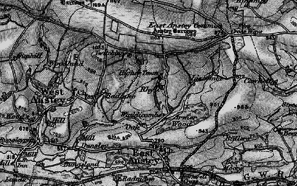 Old map of Anstey Barrow in 1898