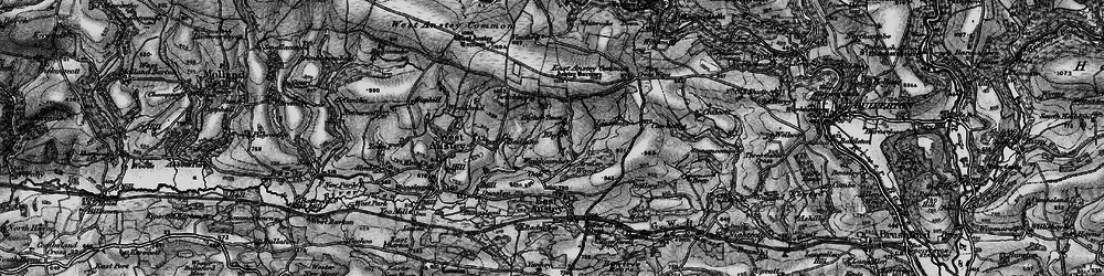 Old map of Armer Wood in 1898