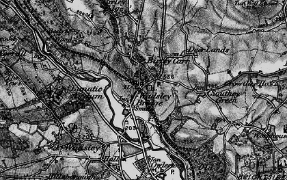 Old map of Wadsley Bridge in 1896