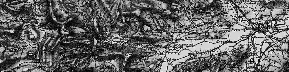 Old map of Waen in 1899