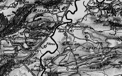 Old map of Ty-mawr in 1897