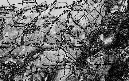 Old map of Wagbeach in 1899