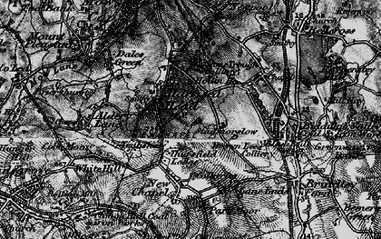 Old map of Wain Lee in 1897