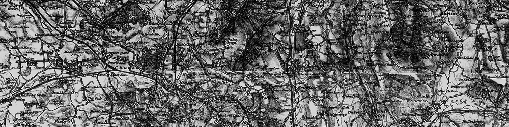 Old map of Wain Lee in 1897