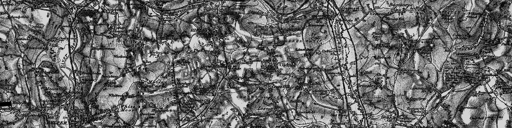 Old map of Waingroves in 1895