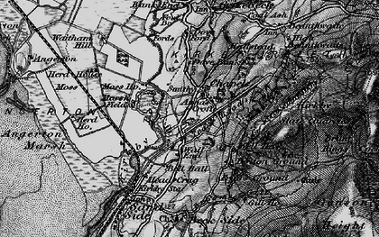 Old map of Wall End in 1897