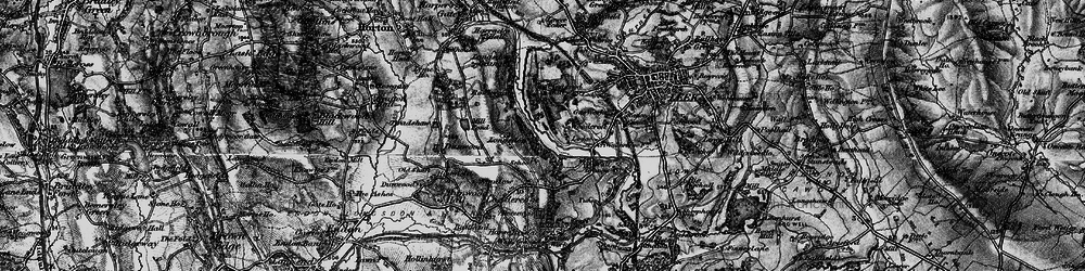 Old map of Staffordshire Moorlands Walks in 1897