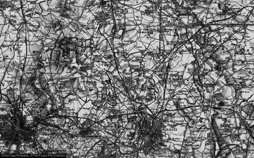Old Map of Wallington Heath, 1899 in 1899