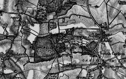 Old map of Wallingwells in 1899