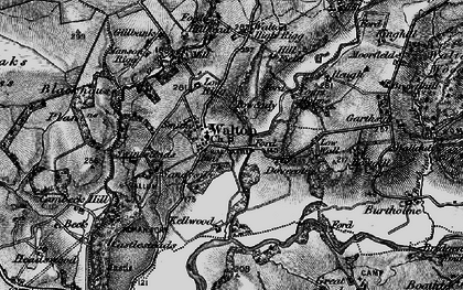 Old map of Walton in 1897