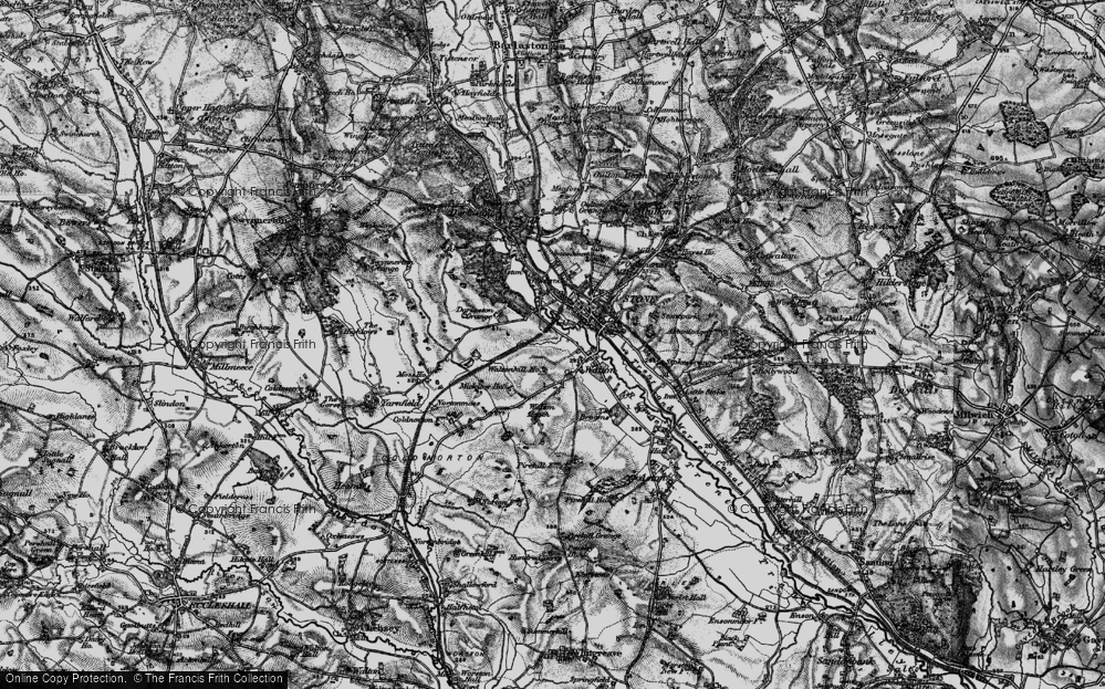 Old Map of Walton, 1897 in 1897