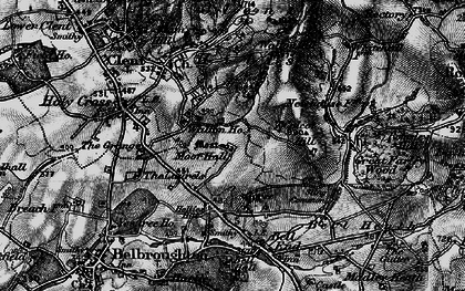 Old map of Walton Pool in 1899