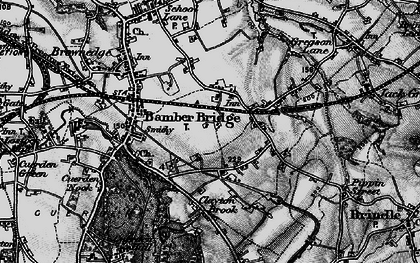 Old map of Walton Summit in 1896