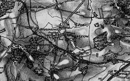 Old map of Wanstrow in 1898