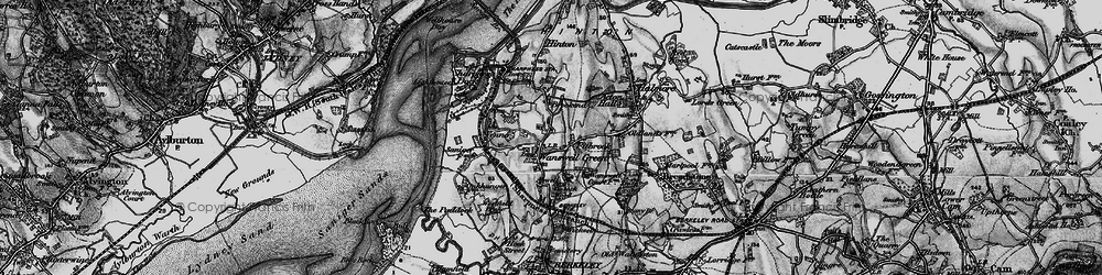 Old map of Wanswell in 1897
