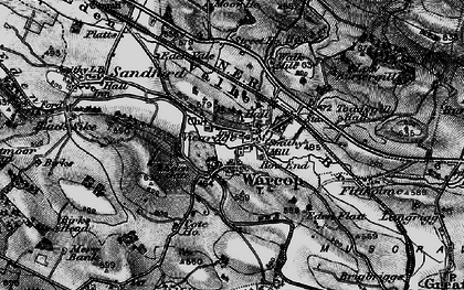 Old map of Warcop in 1897