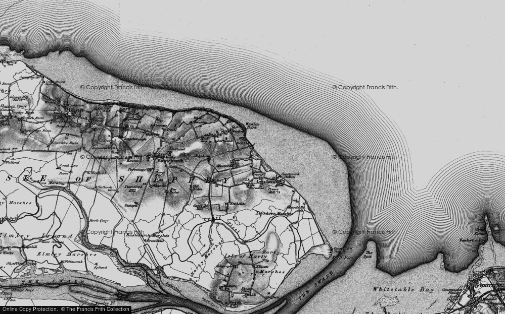 Old Map of Warden, 1894 in 1894