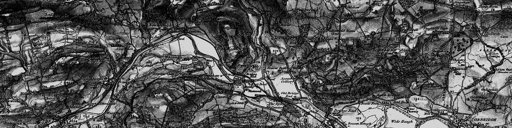 Old map of Warden in 1897