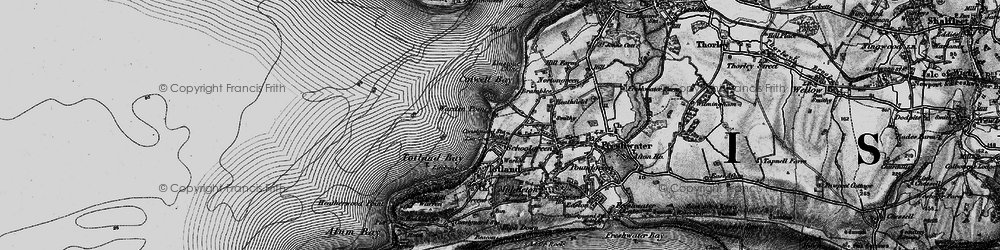 Old map of Warden Point in 1895