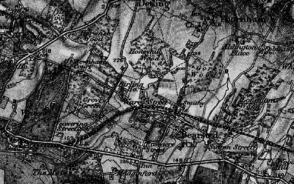 Old map of Birling Ho in 1895