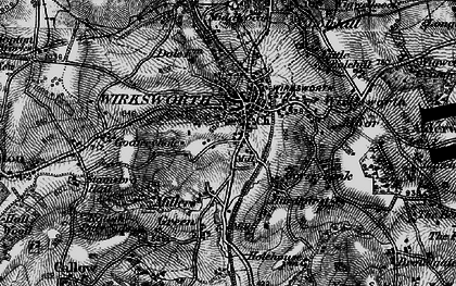Old map of Warmbrook in 1897