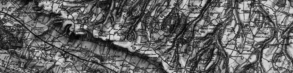Old map of Warren Street in 1895