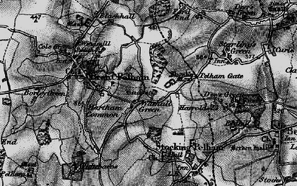 Old map of Washall Green in 1896