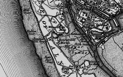 Old map of Water Garth Nook in 1897