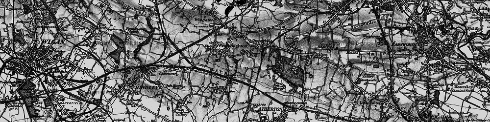Old map of Water's Nook in 1896