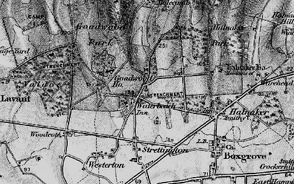 Old map of Waterbeach in 1895