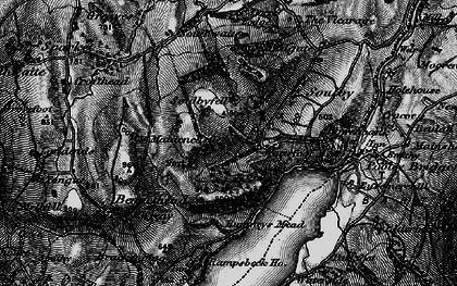 Old map of Waterfoot in 1897