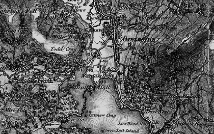 Old map of Waterhead in 1897