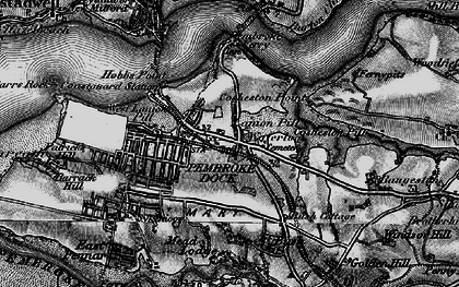 Old map of Waterloo in 1898