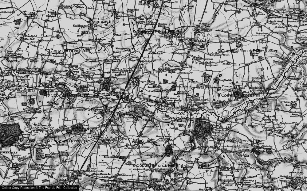 Old Map of Waterloo, 1898 in 1898