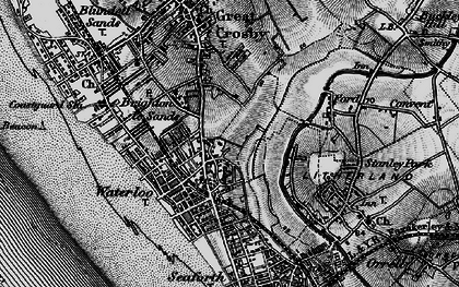 Old map of Waterloo Park in 1896