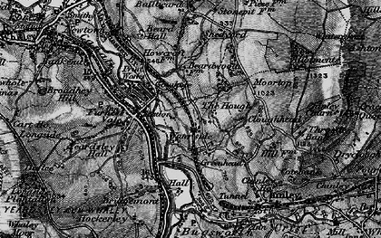 Old map of Waterside in 1896