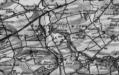 Old map of Barughsyke in 1897