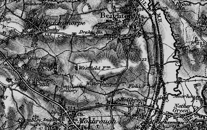 Old map of Waterthorpe in 1896