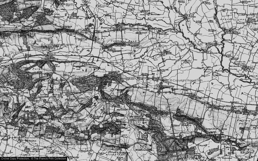 Old Map of Wath, 1898 in 1898