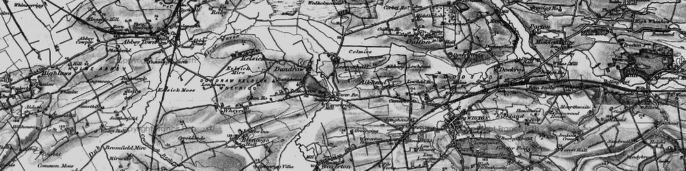 Old map of Aikhead in 1897