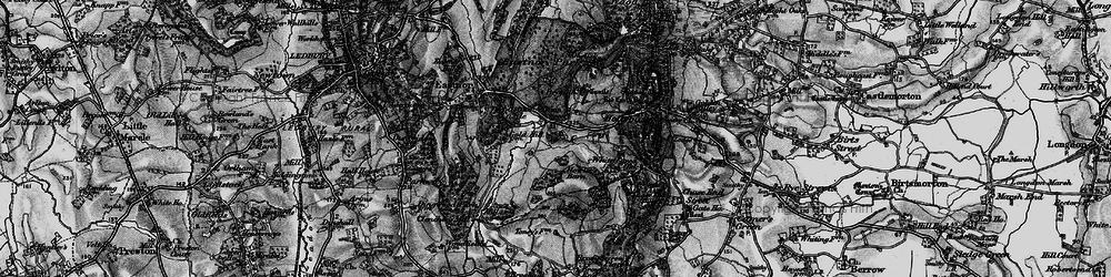 Old map of Wayend Street in 1898