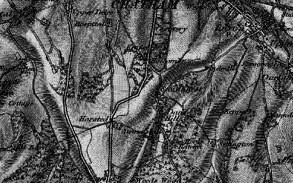 Old map of Rochester Airport in 1895