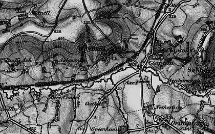 Old map of Wayford in 1898