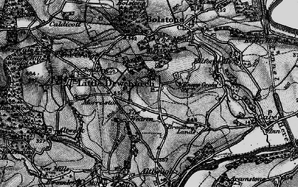 Old map of Weaven, The in 1896
