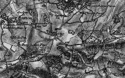 Old map of Well in 1895