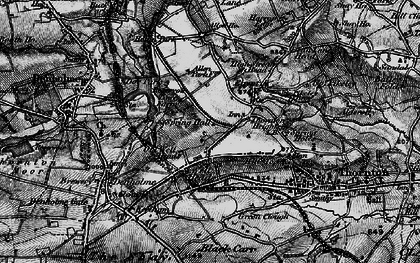 Old map of Well Heads in 1896