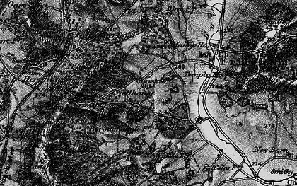 Old map of Wellhouse in 1895