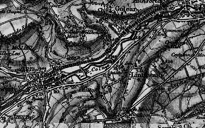 Old map of Wellhouse in 1896