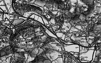 Old map of Wellroyd in 1898